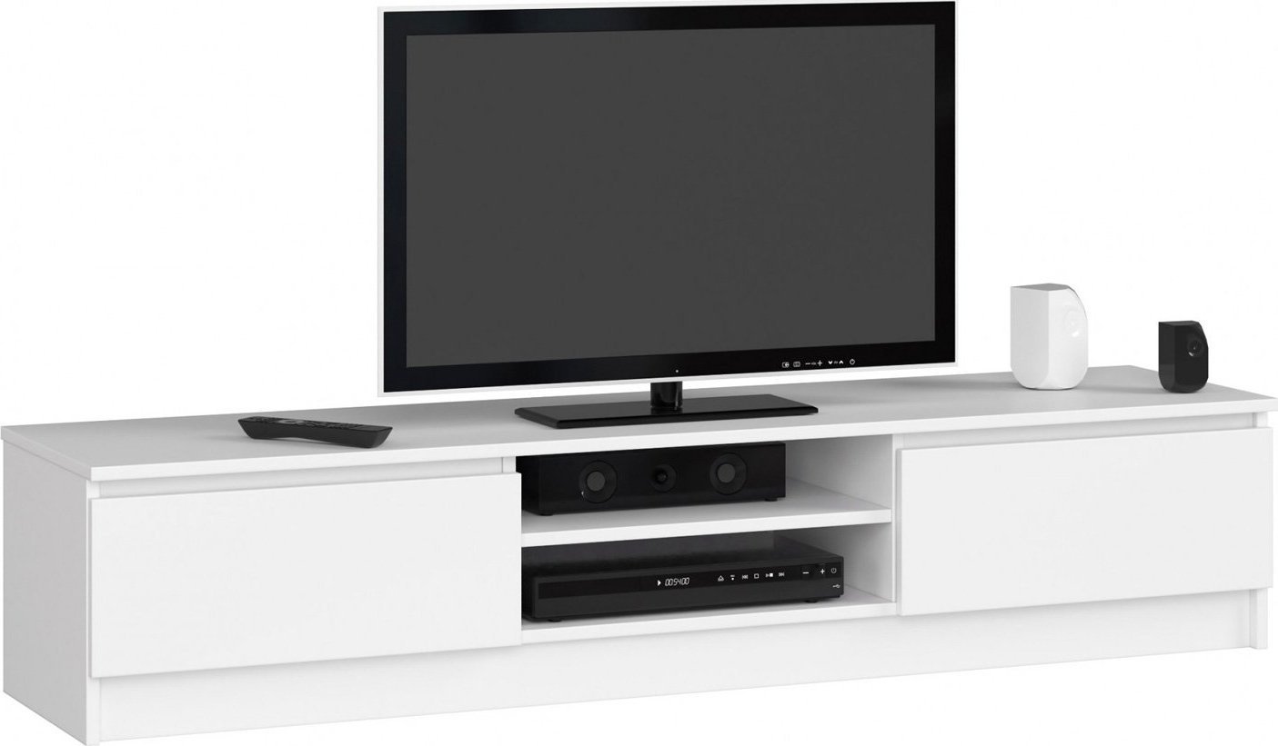 Elior Biała szafka pod telewizor - Palerro