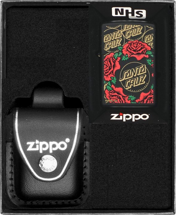 Zestaw ZIPPO Zapalniczka SANTA CRUZ DESIGN Prezentowy No3