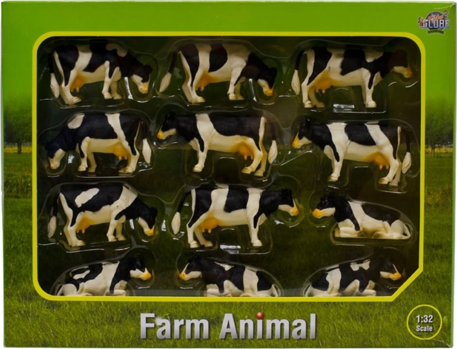 Figurka Kids Globe Zestaw 12 krów (571929)