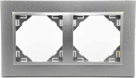 Efapel EFAPEL ANIMATO RAMKA 2-KROTNA ALUMINIUM 90920 TAA