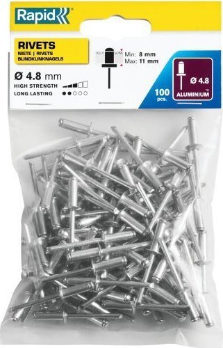 Rapid Nity Rapid standardowe ?4,8 x 14 mm - opakowanie 100 szt.