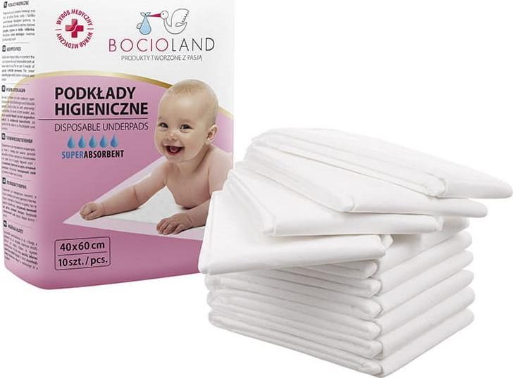 Bocioland Bocioland Podkłady jednorazowe 40x60 10 szt.