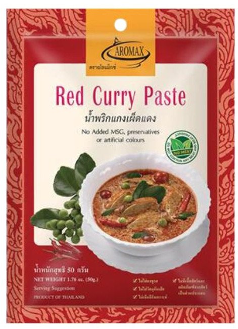 Zestaw do curry czerwone red kit mieszanka przypraw mleczko kokosowe gotowa porcja 77g