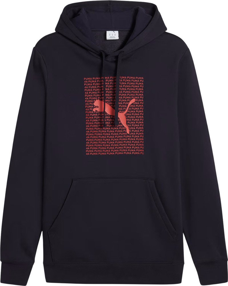 Bluza męska Puma Ess Logo Lab Hoodie FL granatowa 684669 16 L