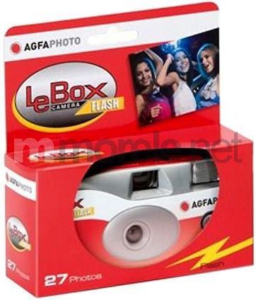 Aparat cyfrowy Agfa LeBox 400 czerwony