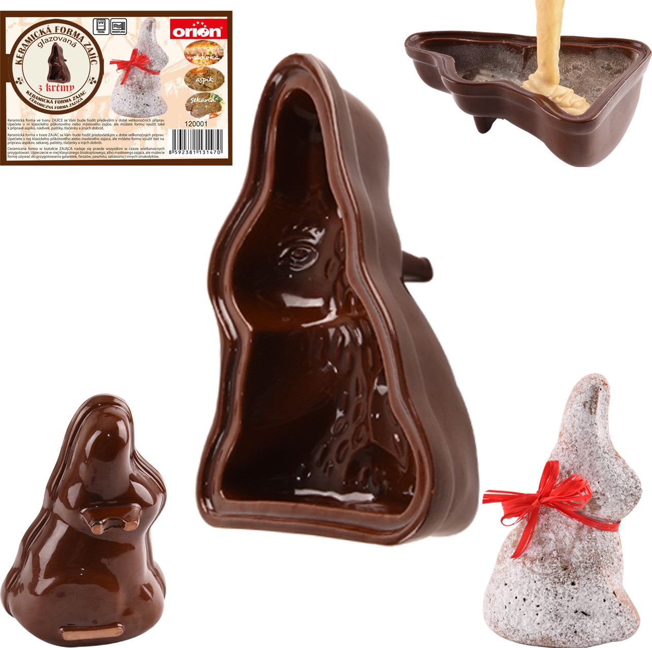 Kepimo forma Kiškis, 1 vnt.