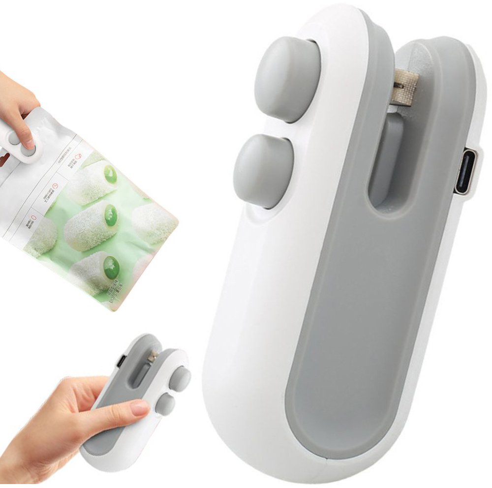 Zgrzewarka otwieracz do folii bezprzewodowy z magnesem 2 w 1