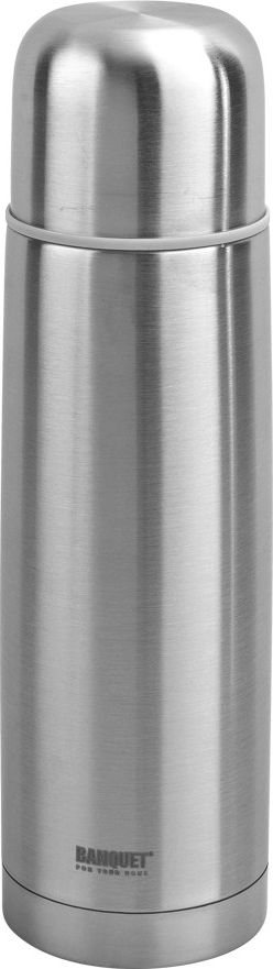 Banquet Termos turystyczny Akcent 0.5 l Srebrny