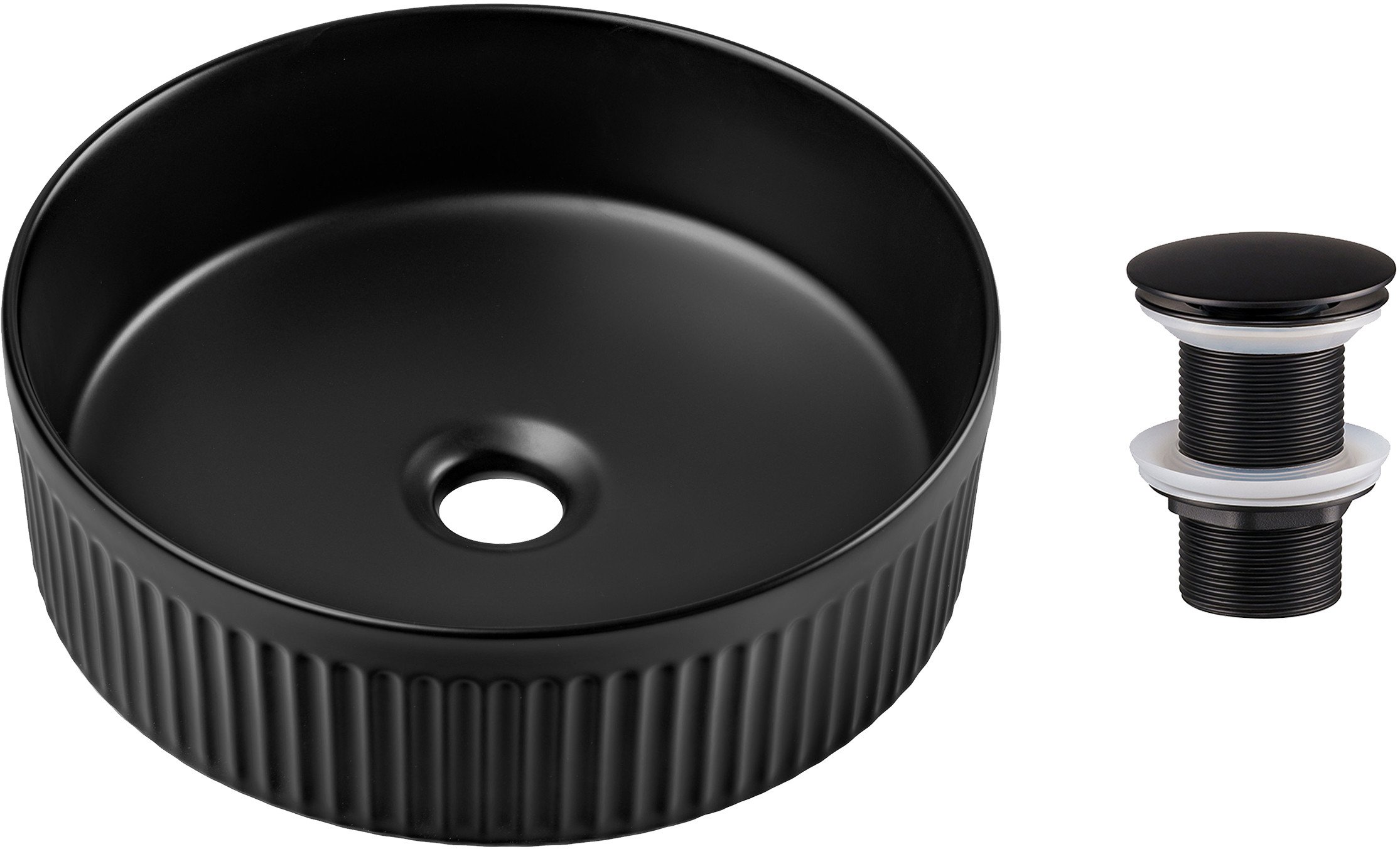 Zestaw Umywalkowy z Korkiem Click-Clack