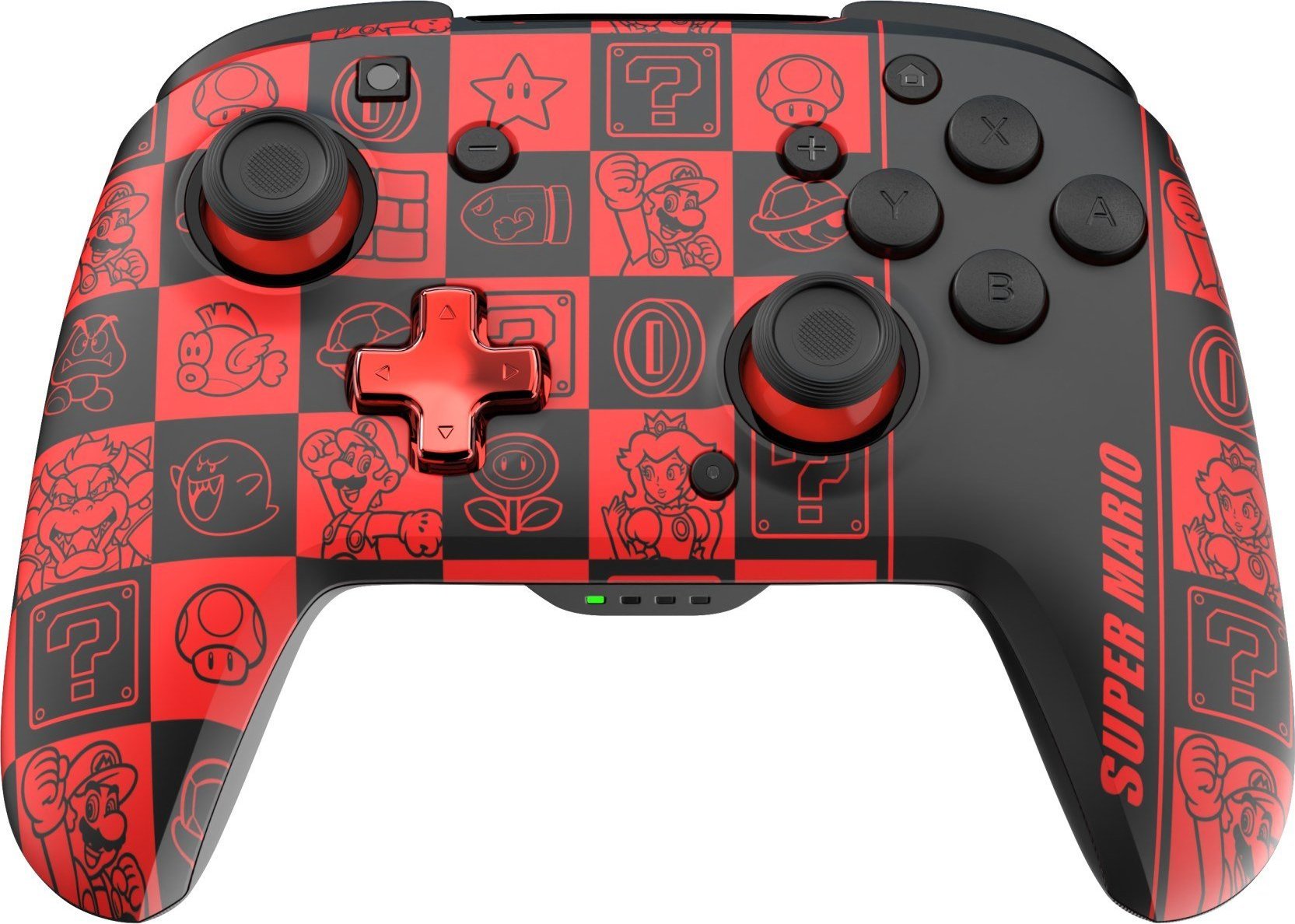 Pad PDP PDP SWITCH Pad bezprzewodowy Rematch Super ICons Glow in the Dark