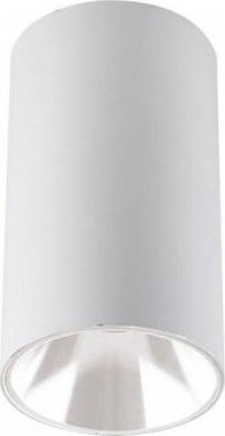 Lampa sufitowa V-TAC Oprawa Sufitowa V-TAC GU10 Okrągła Natynkowa Tuba Biała 80x140mm VT-882 3 Lata Gwarancji