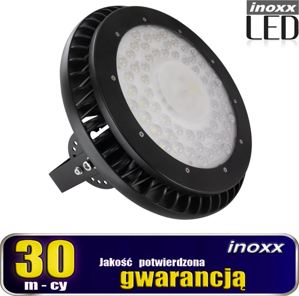 Nvox Lampa przemysłowa led ip65 150w high bay ufo 18 000lm 4000k neutralna + uchwyt natynkowy
