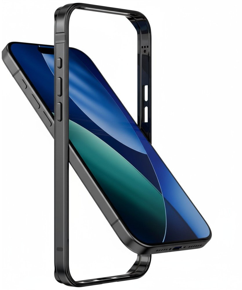 Etui Supero Slim Bumper do iPhone 17 Pro Max, czarne