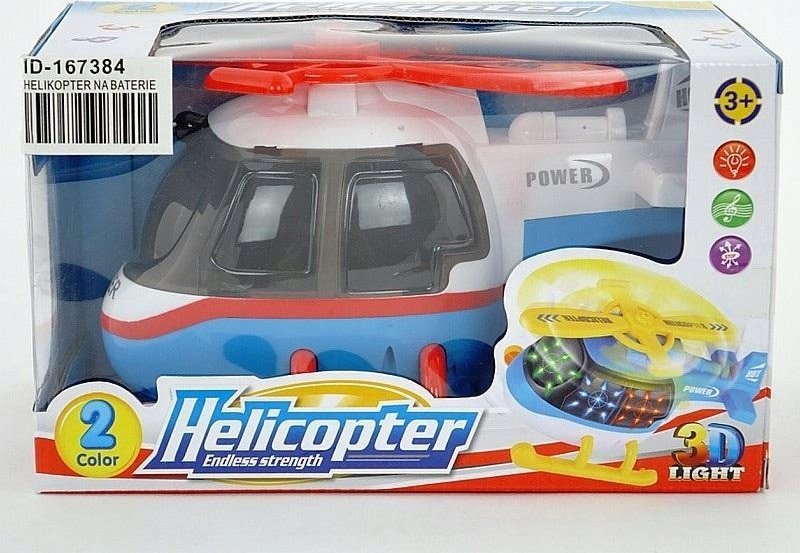 Teka Helikopter na baterie światło dźwięk