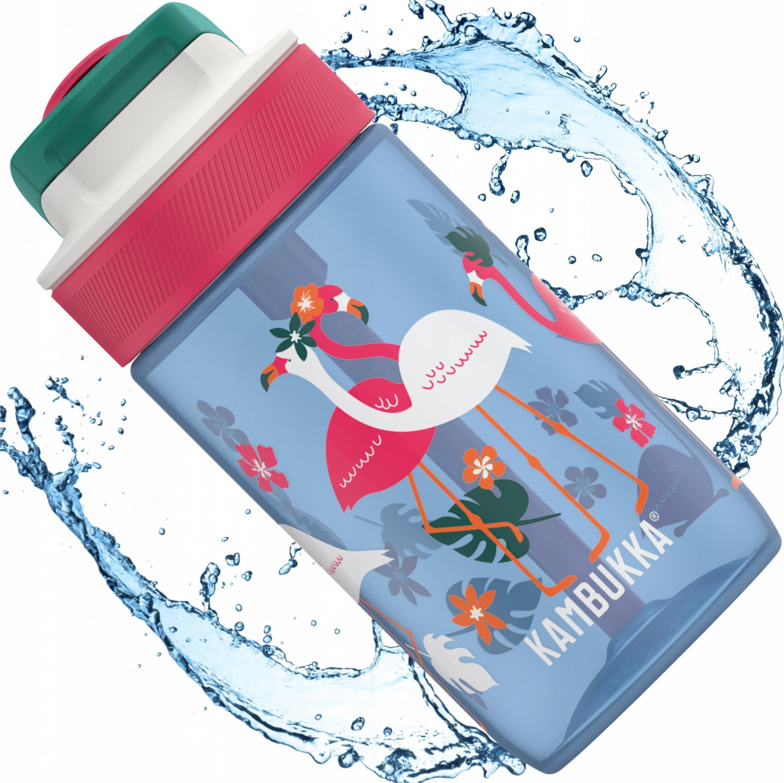 Kambukka Kambukka Lagoon Blue Flamingo 400 ml niebieski