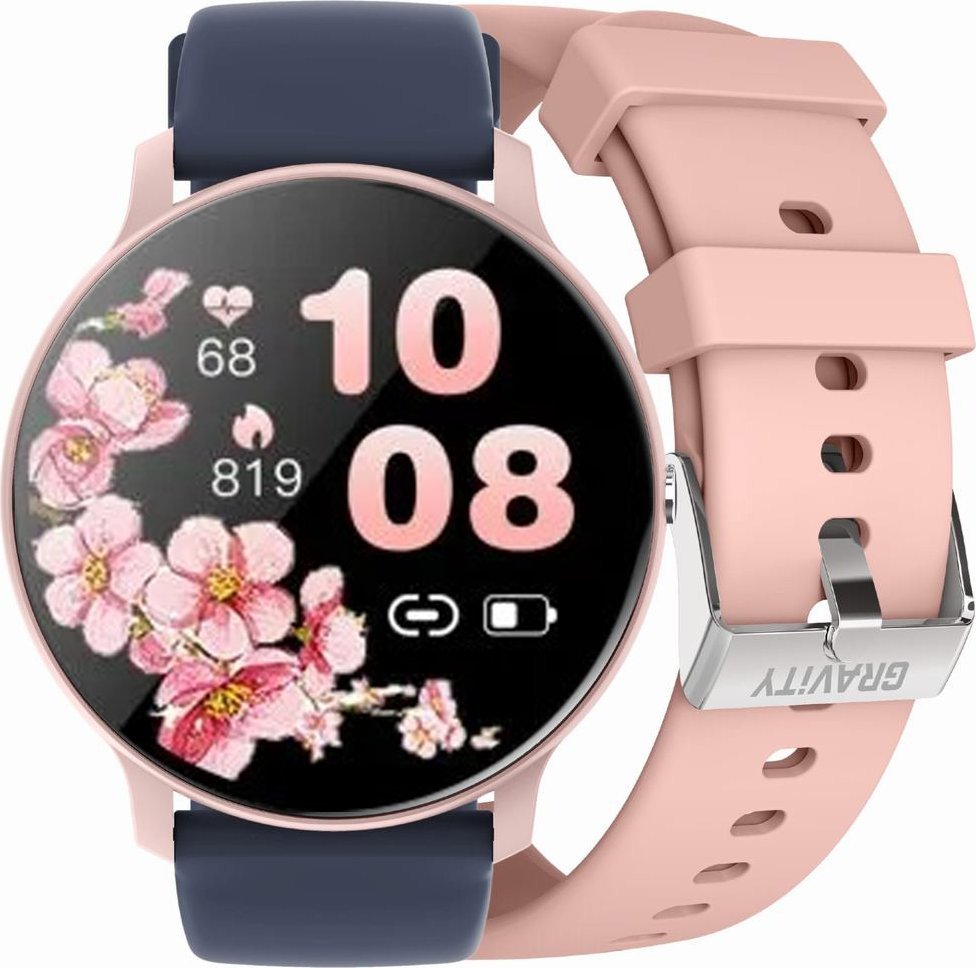 Smartwatch Gravity Zegarek SMARTWATCH - GT1-7 PRO PK/PK/BU