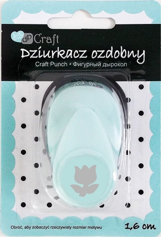 DP Craft Dziurkacz ozdobny 1.6cm tulipan (JCDZ-105-037)