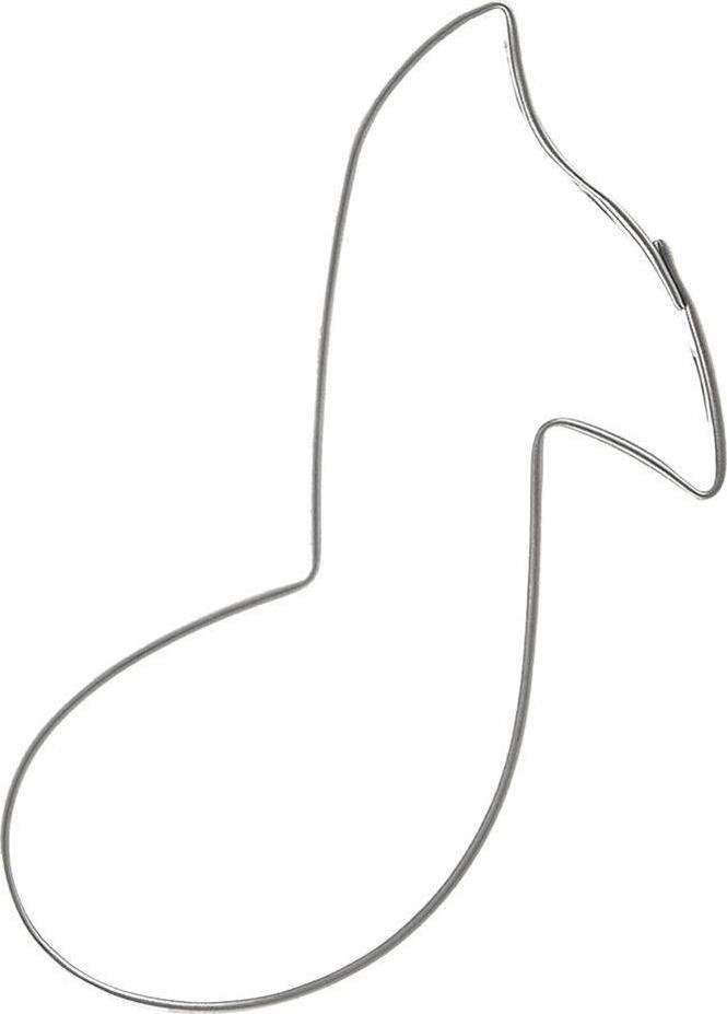 Orion Wykrawacz cukierniczy stalowy foremka do ciastek pierników nuta nutka