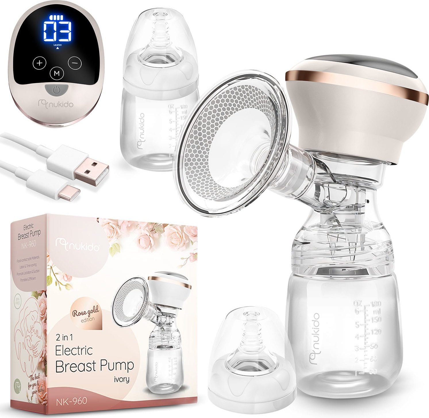 Laktator elektryczny trójfazowy Nukido NK-960