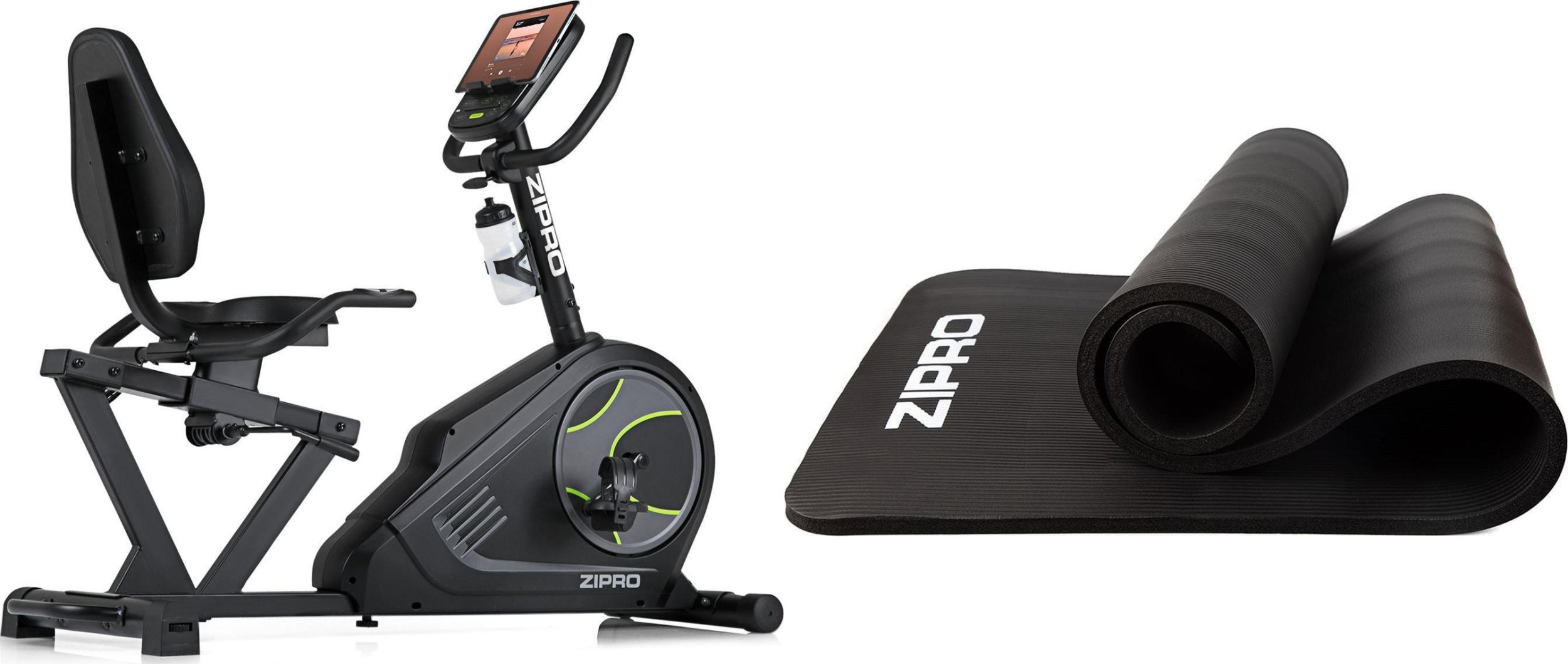 Rower stacjonarny Zipro Rower treingowy Zipro Glow + Mata treningowa Zipro