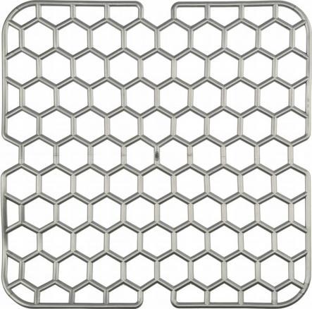 Galicja Mata kratka do zlewu miękka kwadratowa szara 28,5 cm
