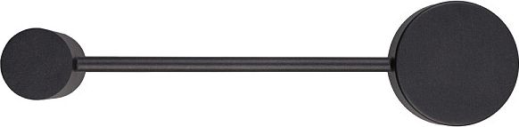 Kinkiet Nowodvorski Kinkiet LED Ready do holu czarny Nowodvorski ORBIT 7806