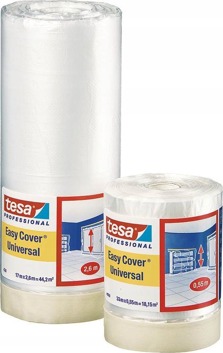 Folia malarska Tesa Folia ochronna tesa Professional Easy Cover Universal 17m x 2,6m