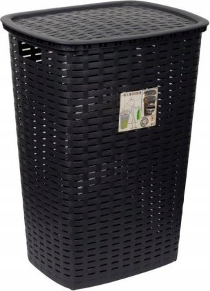 Dajar Kosz na pranie plastikowy antracyt 54 l