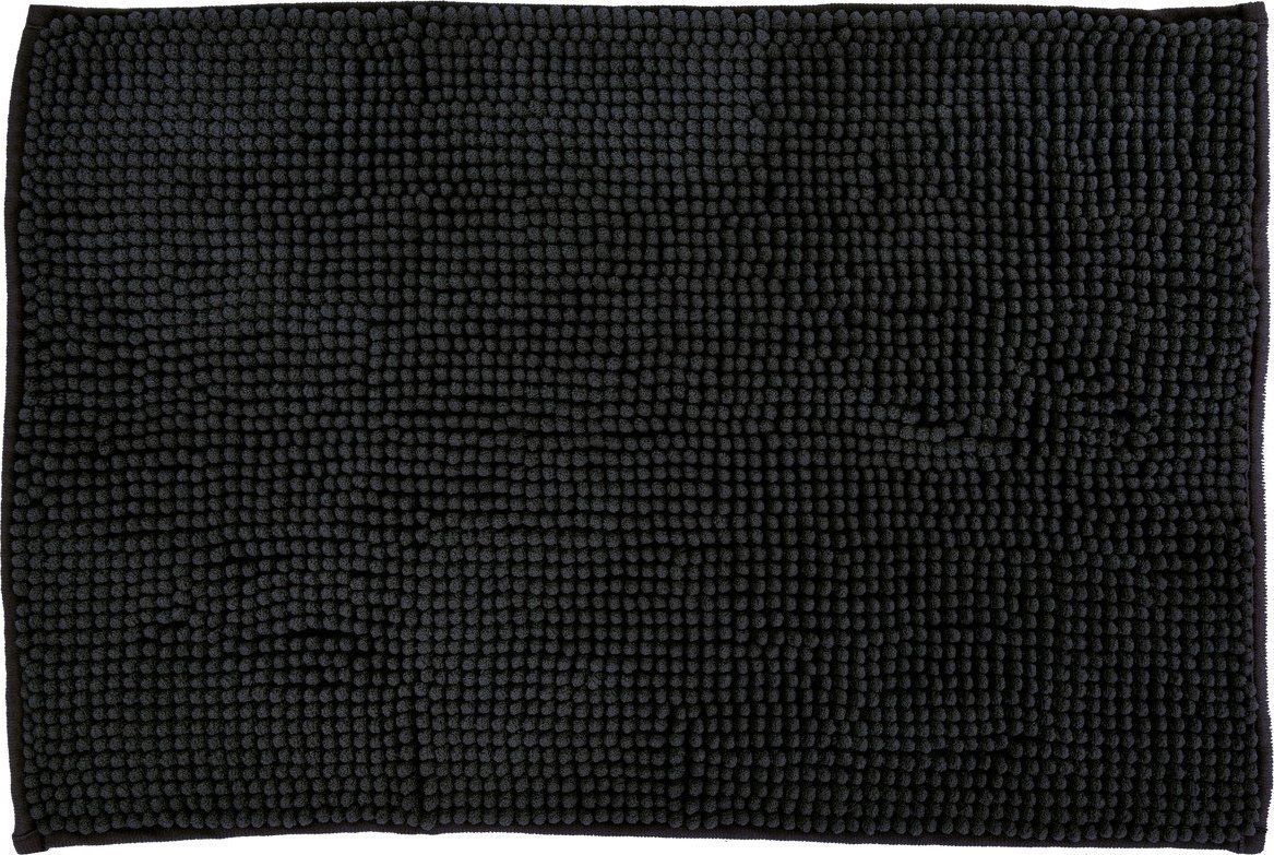 Bisk Dywanik łazienkowy 40x60cm czarny (659876)