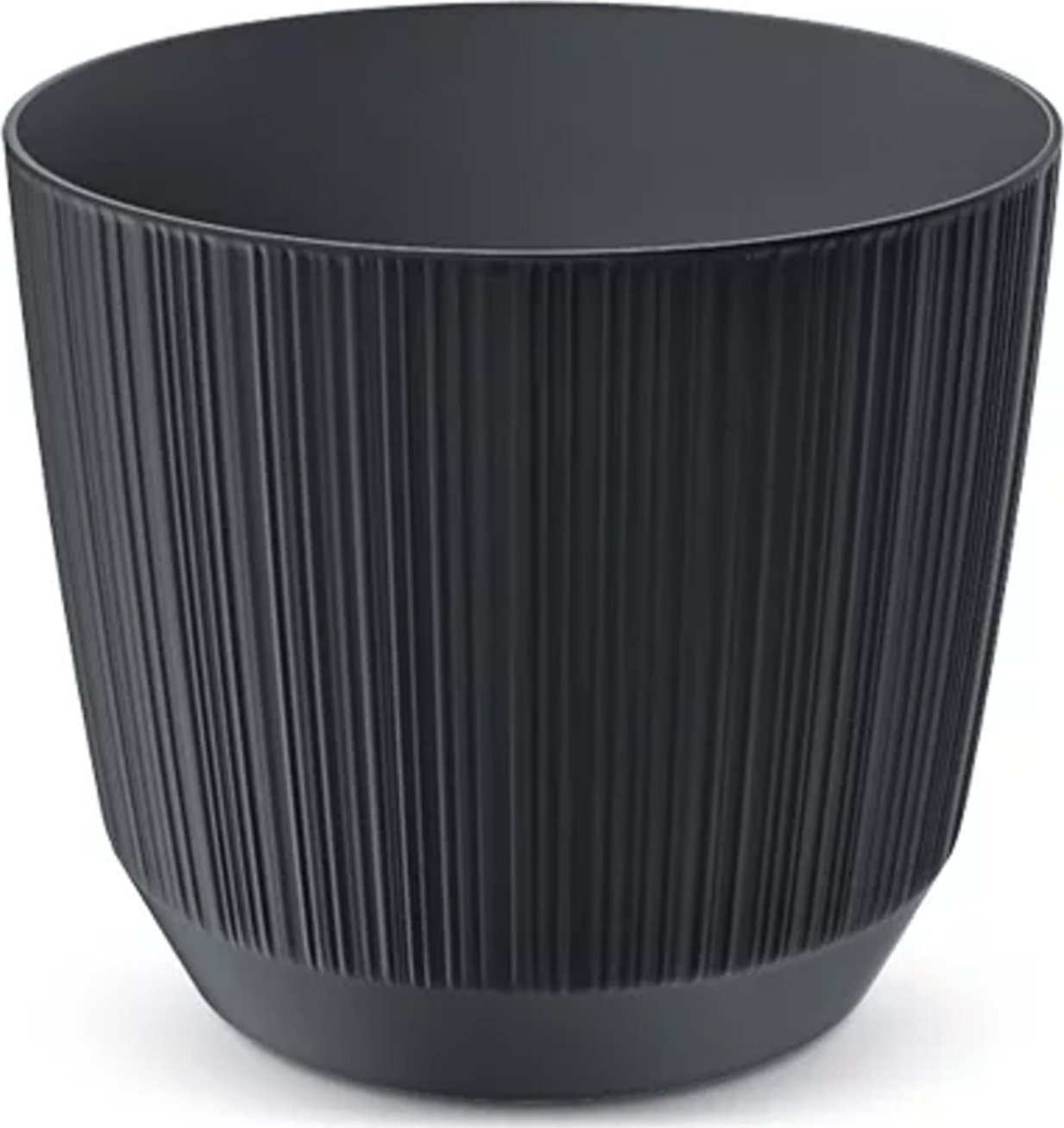 Prosperplast Doniczka RYFO - antracyt śr. 69 mm