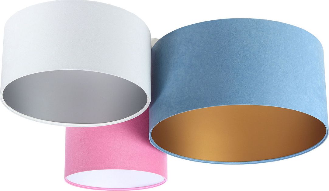 Lampa sufitowa Lumes Potrójna plafoniada nad stół - EXX58-Vinox