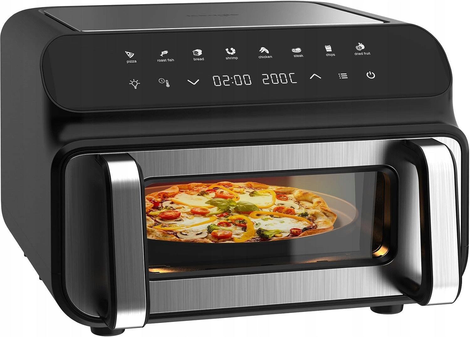 Iceagle Grill frytkownica beztłuszczowa 10 l Airfryer XXL 2000 W nowa