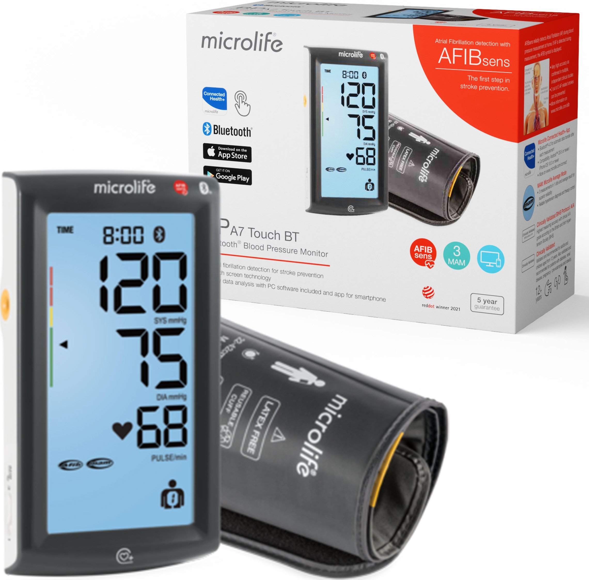 Ciśnieniomierz Osram Microlife Ciśnieniomierz BP A7 BT