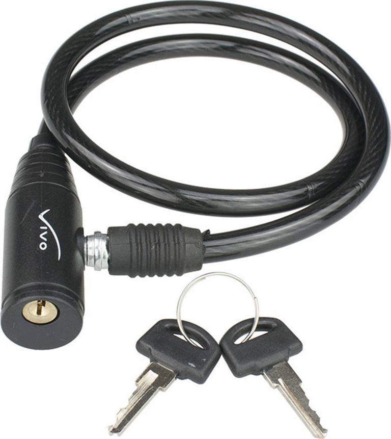 Vivo Zamknięcie LQ-116 8x650 mm na klucz czarne