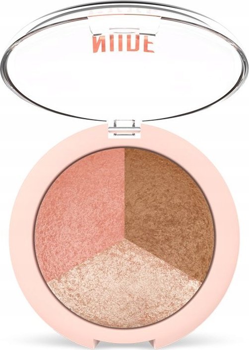 Golden Rose Nude Look Wypiekane pudry do twarzy 3w1 19g