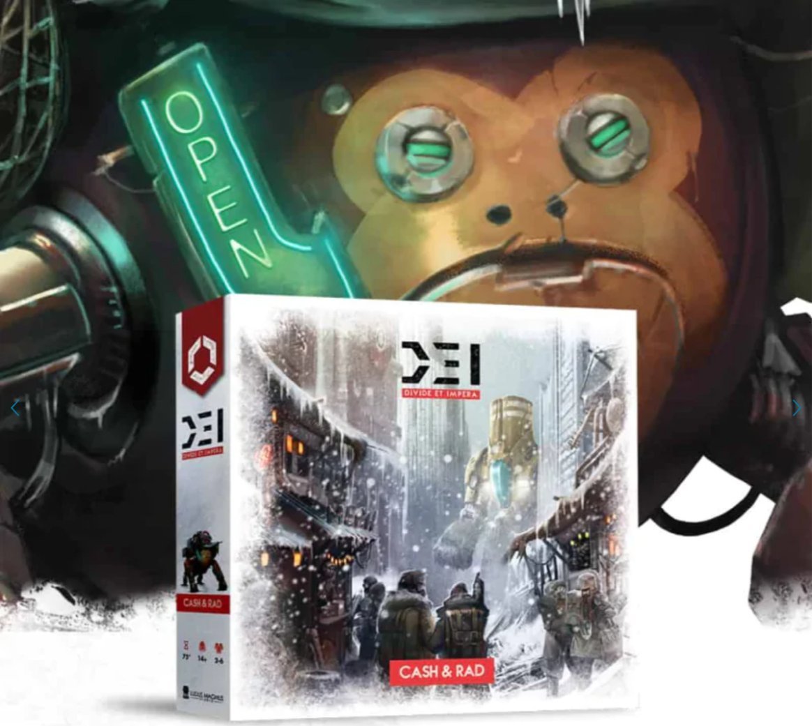 Czacha Games GRA DIVIDE ET IMPERA: CASH AND RAD dodatek - CZACHA GAMES