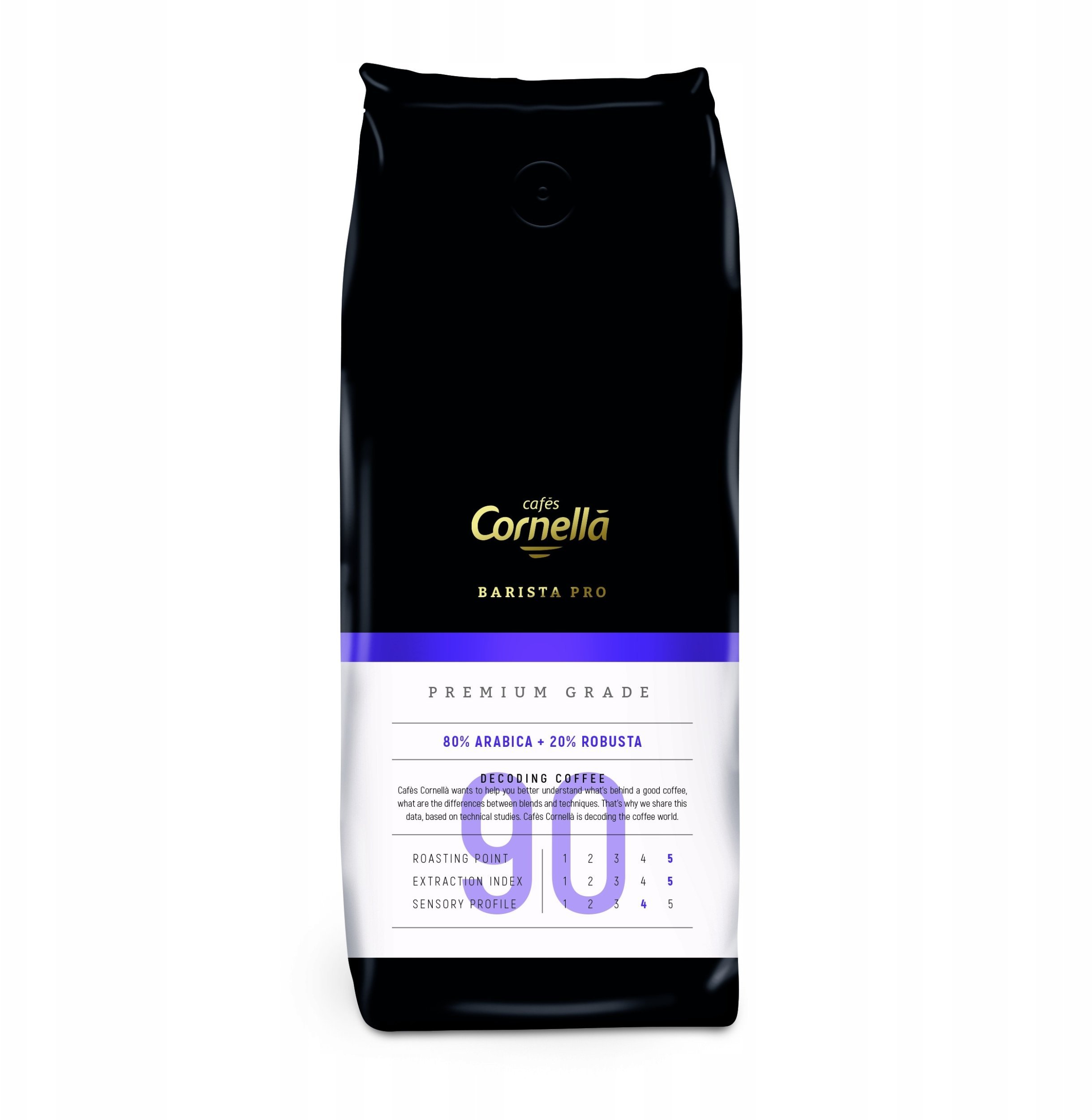 Kawa ziarnista Cornella Kawa ziarnista Barista PRO Premium Grade 90 1kg