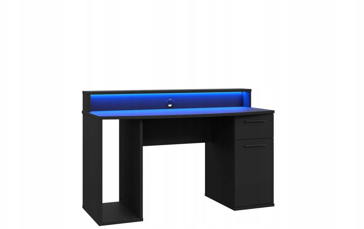 Biurko Gamingowe Supernova219 Led - Czarne