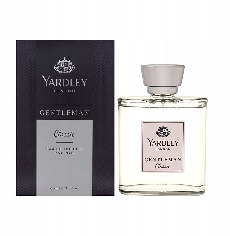 Yardley, Gentleman Classic, Eau De Parfum, For Men, 100 ml For Men