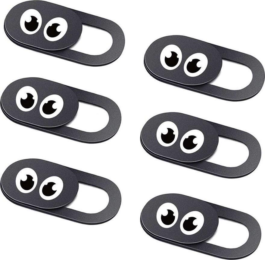 Alogy Osłonka zaślepka na kamerę x6 Alogy do laptopa Macbooka Czarna