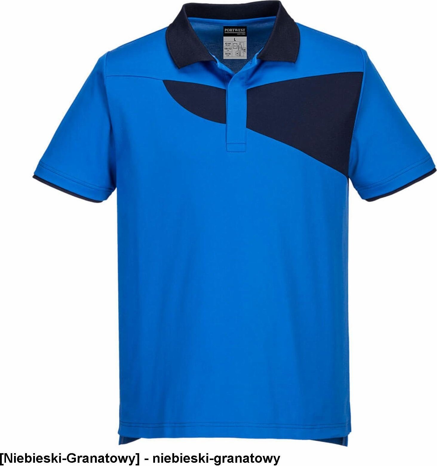 Portwest PW210 - Koszulka Polo PW2 - niebieski-granatowy 3XL
