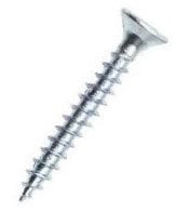 CHIPBOARD SCR T30 6.0X50 WHITE ZN(100)