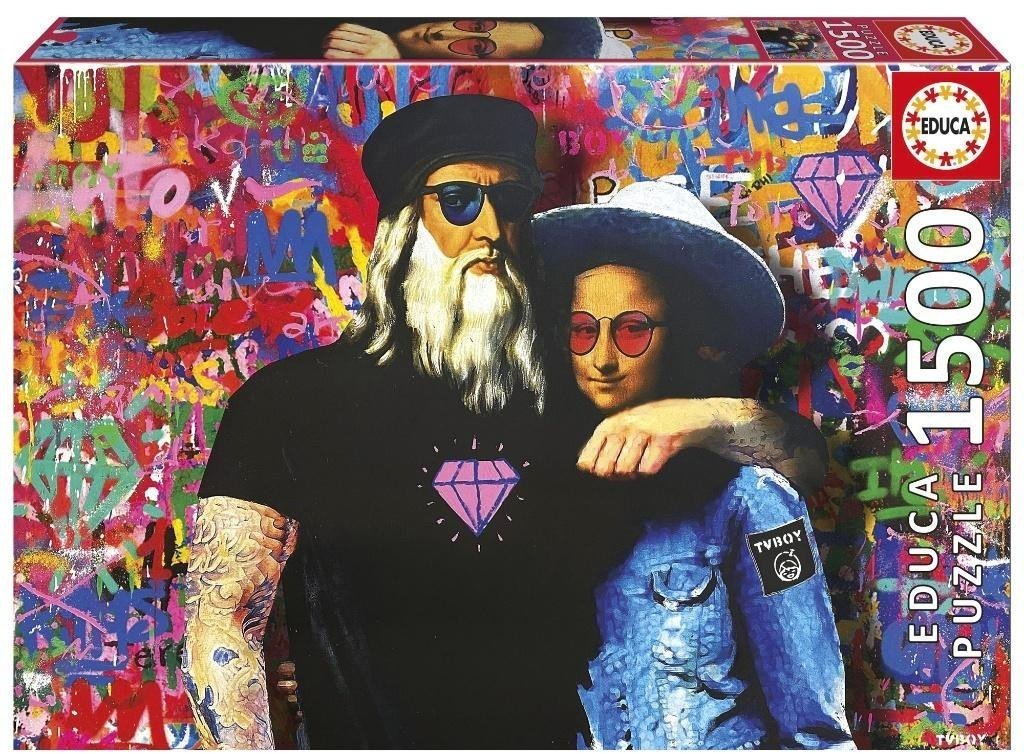 Puzzle 1500 Leo i Lisa, TV Boy