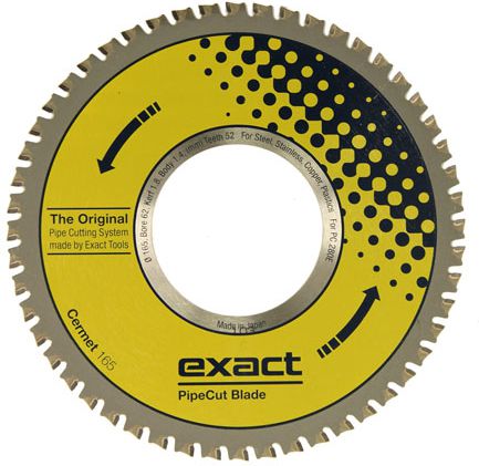 Exact Piła widiowa do cięcia stali nierdzewnej 165 mm (CERMET165)