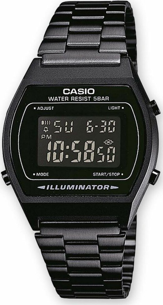 Zegarek Casio Zegarek Unisex Casio B640WB-1BEF Czarny