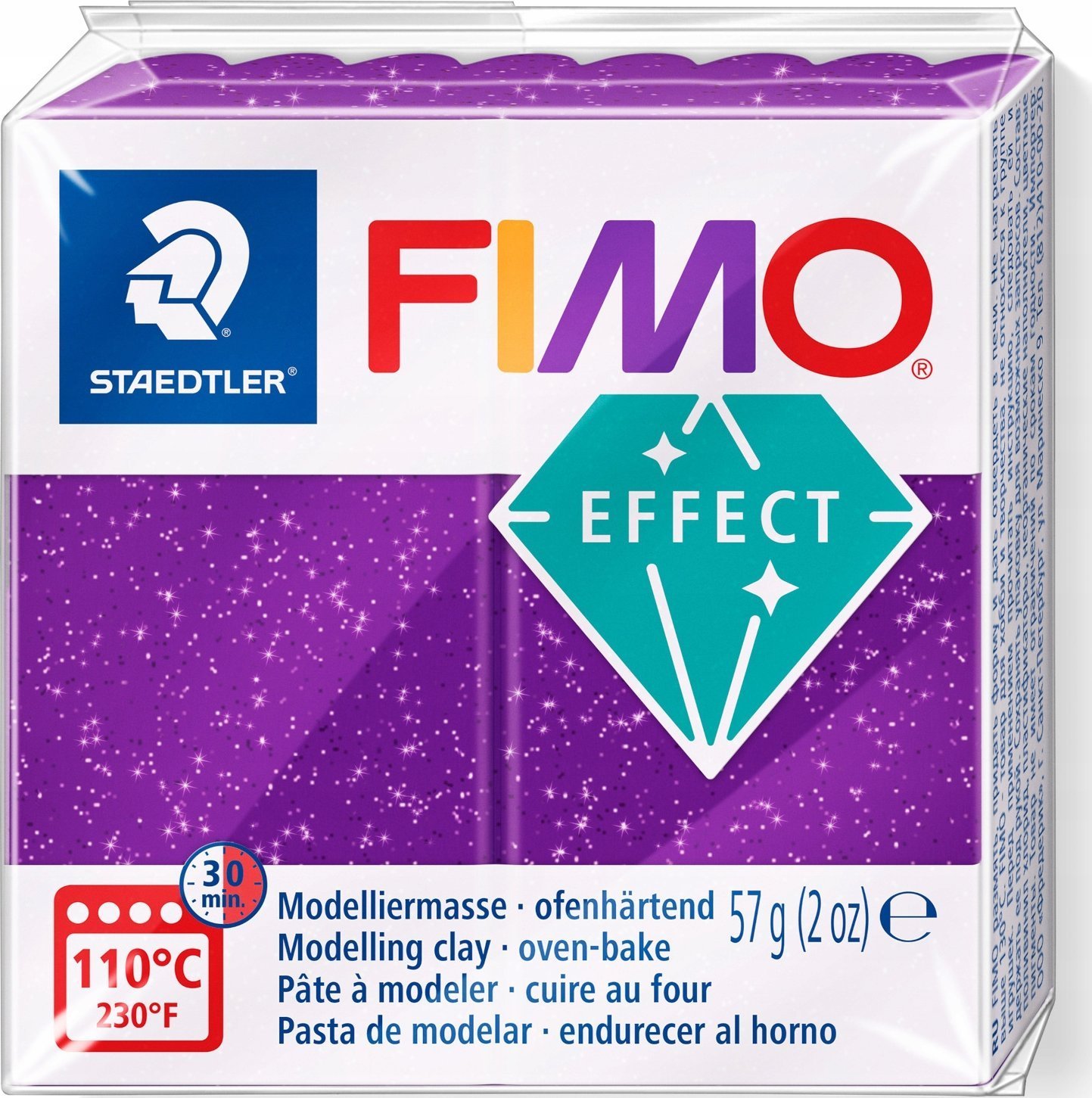 Fimo FIMO Mod.masse Effect 57g Galaxy lila retail