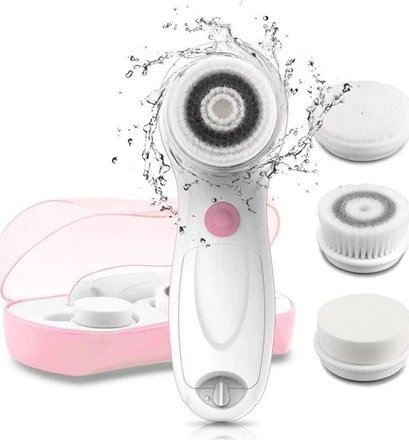 Touch Beauty 0759 szczoteczka do oczyszczania skóry 3 w 1 różowa