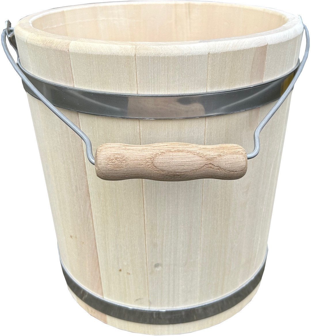 WOODEN BUCKET 10L FLAMMIFERA