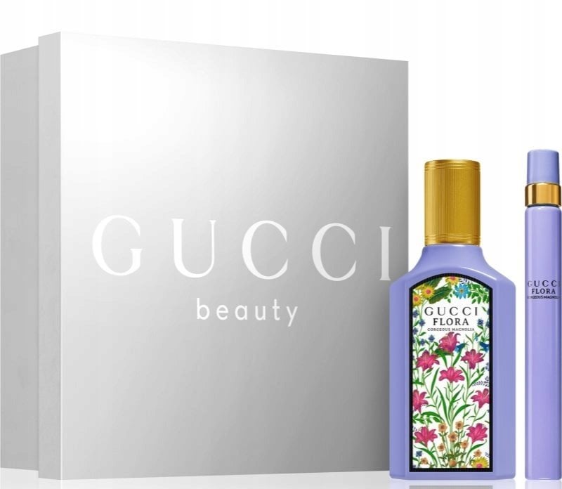 Gucci Zestaw Flora Gorgeous Magnolia woda perfumowana 50ml + woda perfumowana 10ml