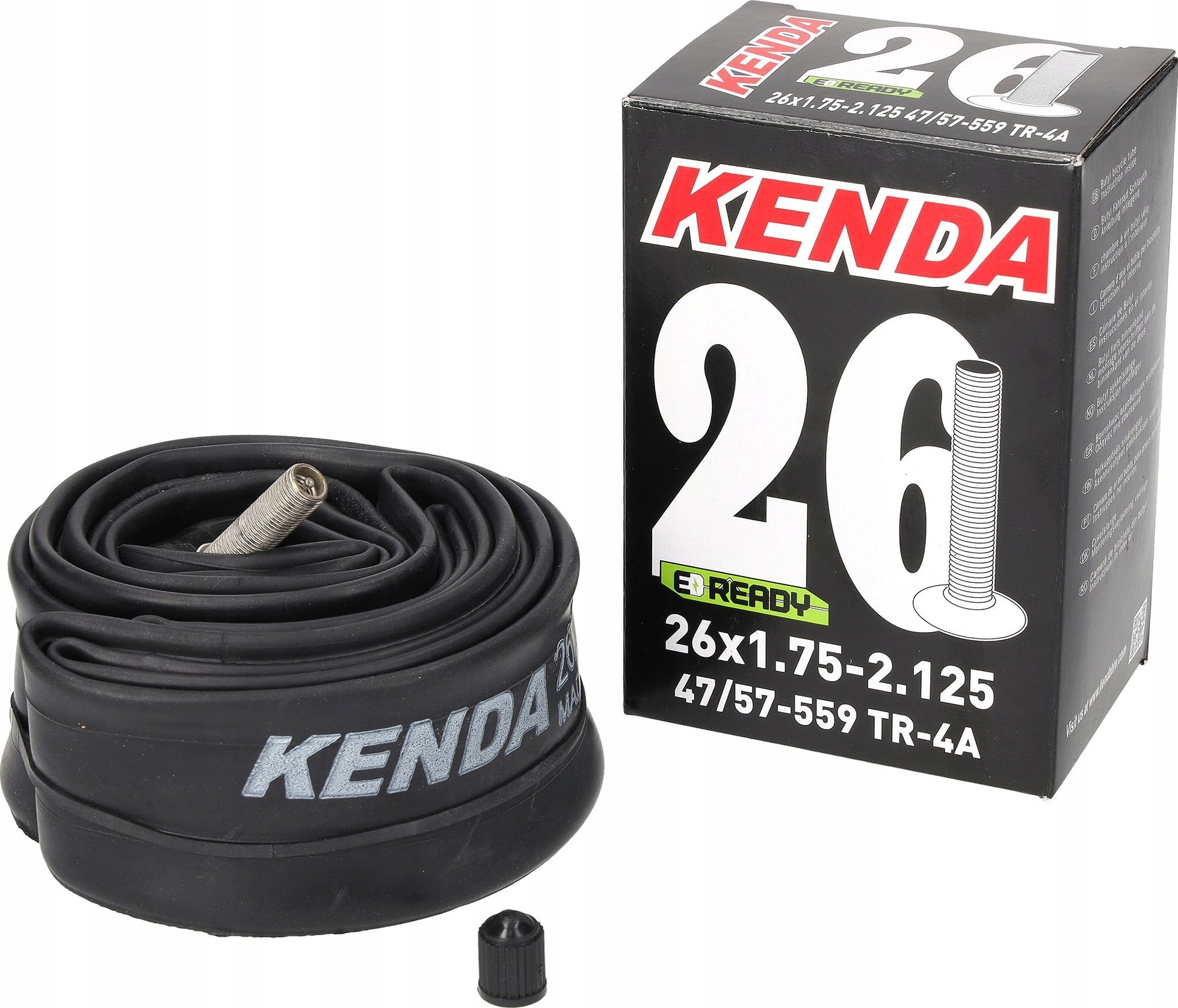 Kenda DĘTKA ROWEROWA 26 x 1.75 - 2.125 AV 32 KENDA WENTYL SAMOCHODOWY 47/57-559